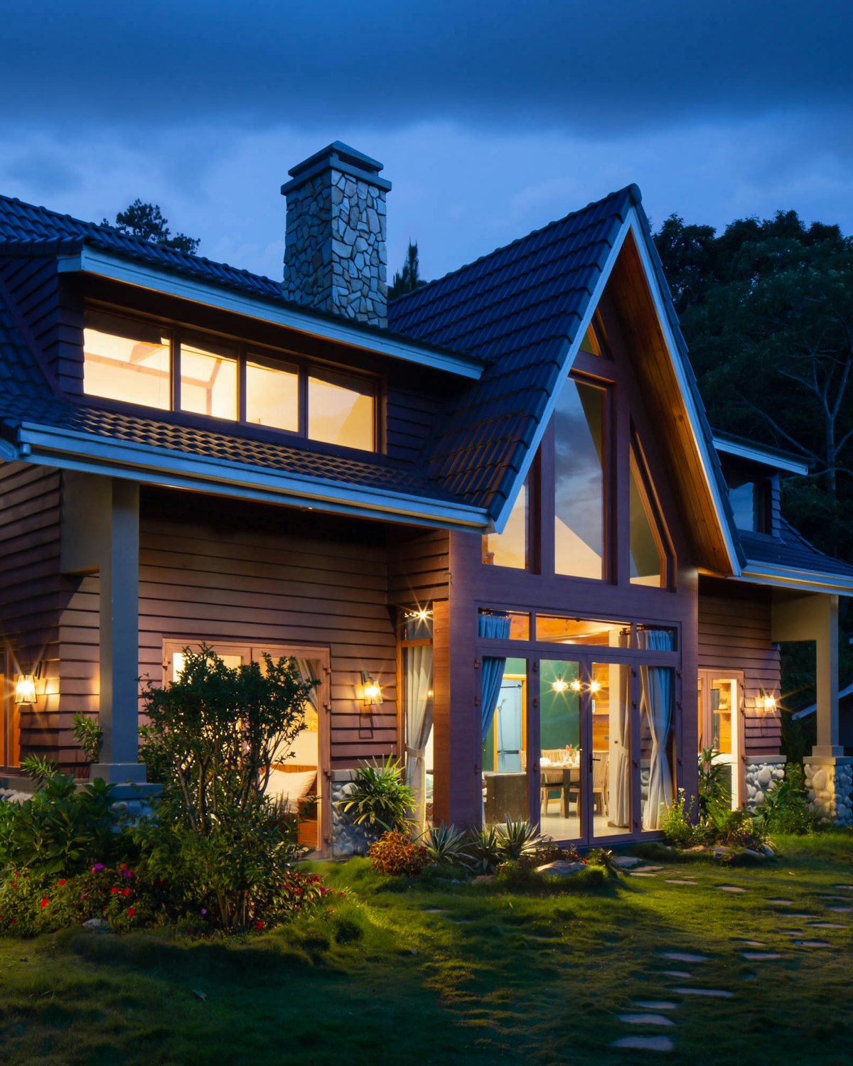 Inside the Aspen Residence, one winter in